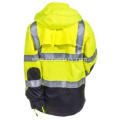 Unisex Hi Vis Green  Rain Jacket